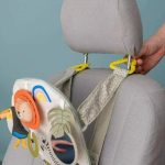 Centru senzorial copii si bebelusi, multifunctional pentru Scaun Auto, Carucior, Patut– cu oglinda, muzica, zornaitori si accesorii pentru dentitie - imagine 2