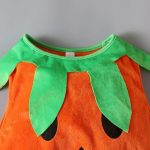 Costum Copii Dovlecel Vesel – Tinuta Portocalie cu Caciulita si Incaltari - imagine 2