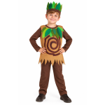 Costum carnaval copii copac cu verde