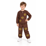 Costum de toamnă pentru copii, frunze de arțar, culori calde
